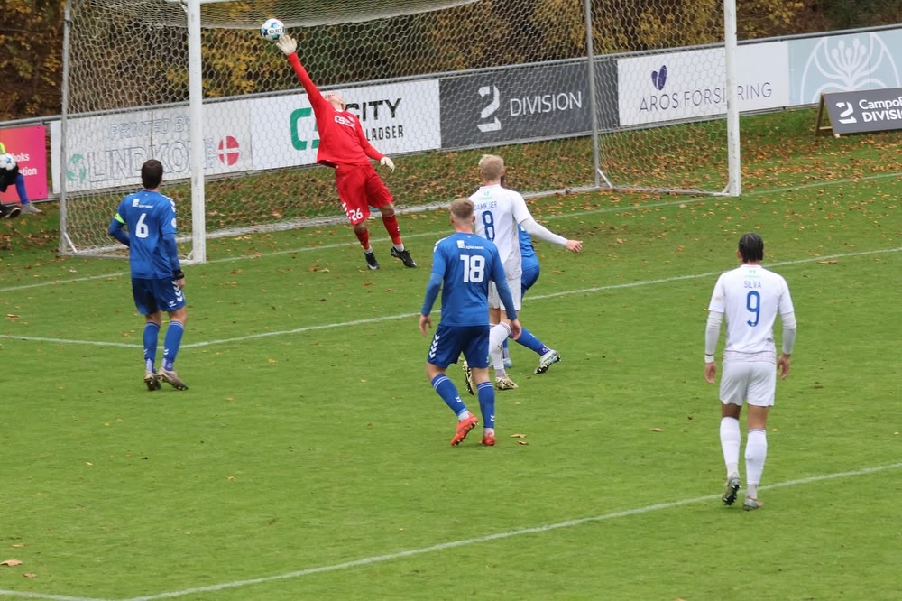 Arsenal loanee impresses 2 Lucas Nygaard playing for Brabrand IF (Photo via Brabrand IF on Instagram)