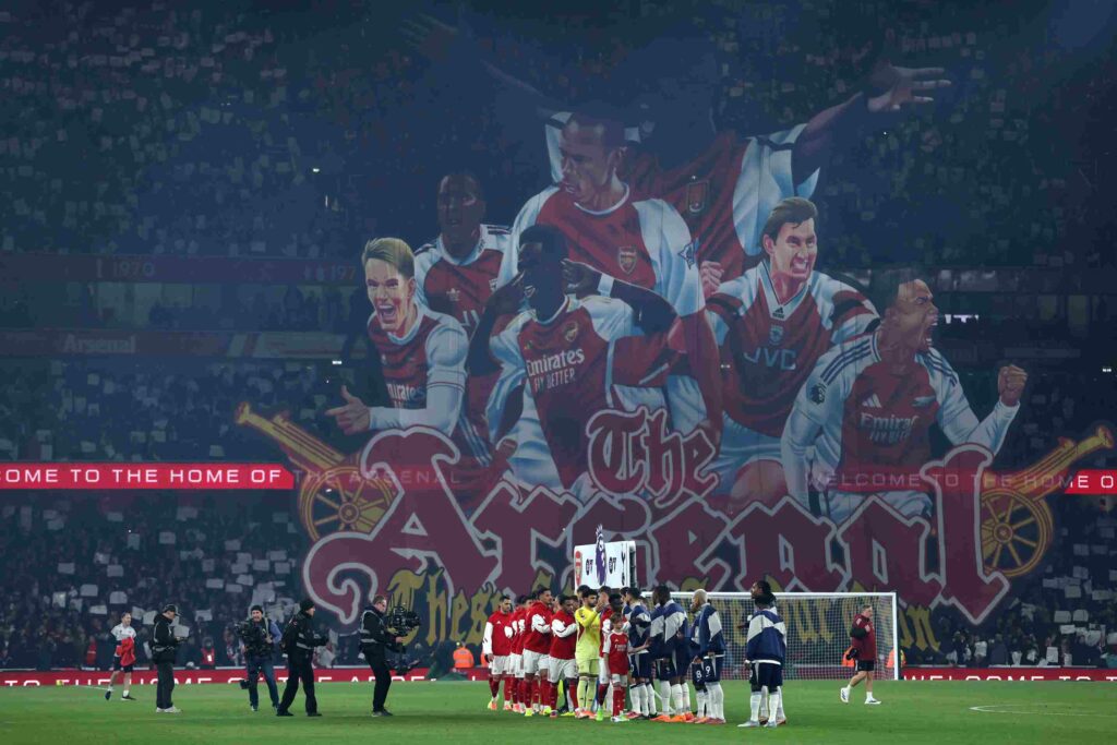 arsenal v tottenham hotspur premier league 4