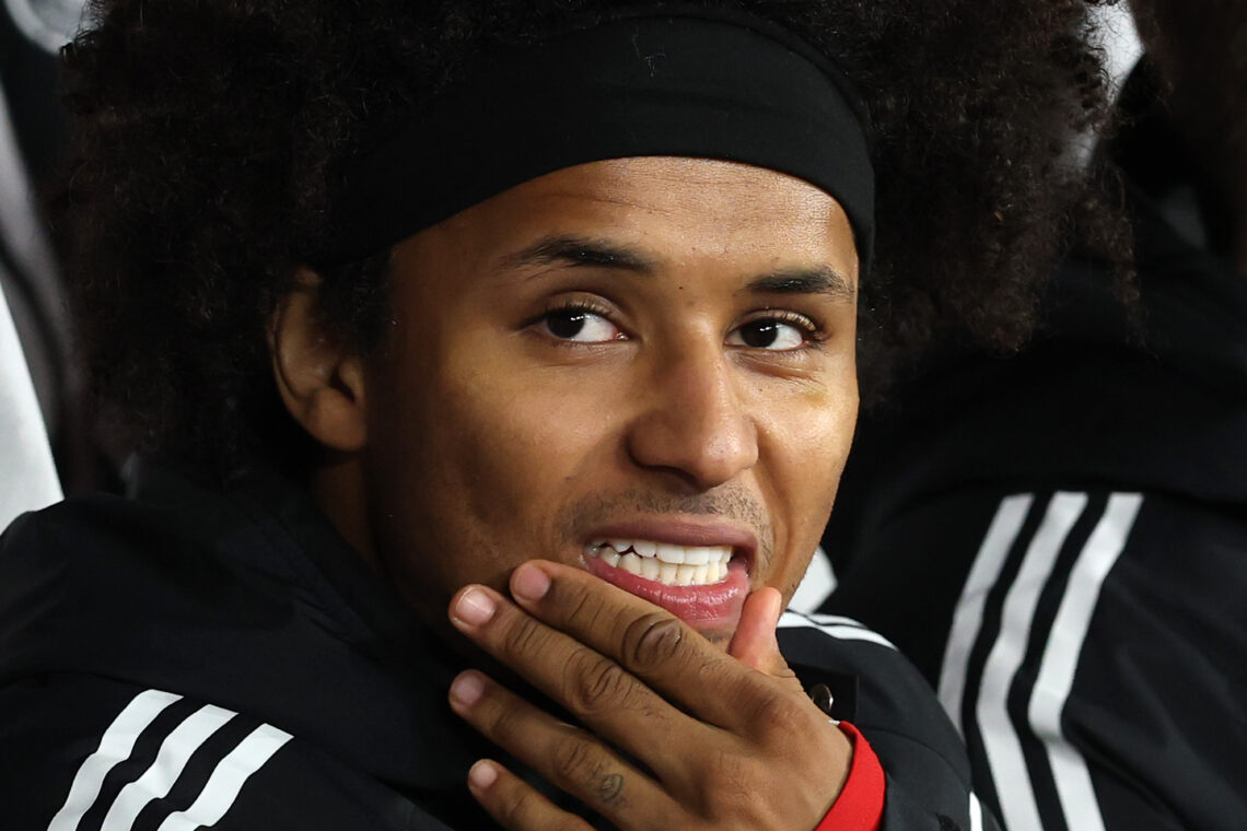 23yo winger tells Man United he wants Arsenal 1 LEIPZIG, GERMANY - NOVEMBER 17: Karim Adeyemi of Germany looks on prior to the FIFA World Cup 2026 qualifier match between Germany and Slovakia at ...