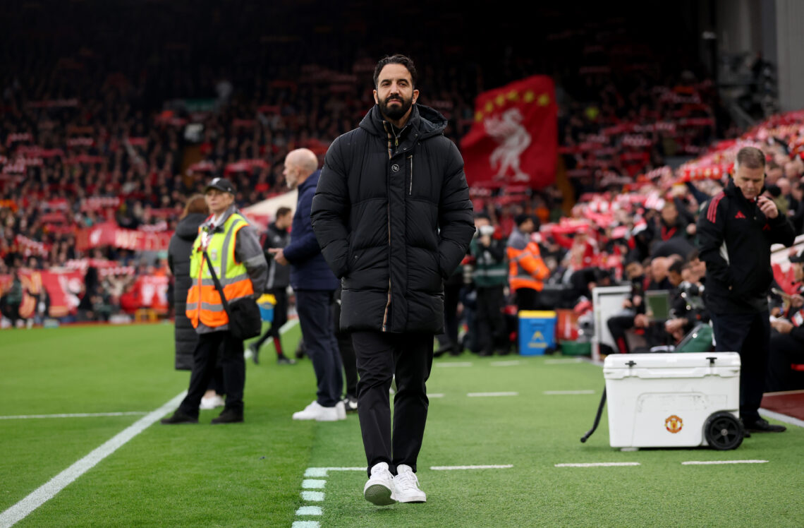 Another manager sacked ahead of Arsenal clash 1 LIVERPOOL, ENGLAND - OCTOBER 19: Ruben Amorim, Manager of Manchester United during the Premier League match between Liverpool and Manchester United...