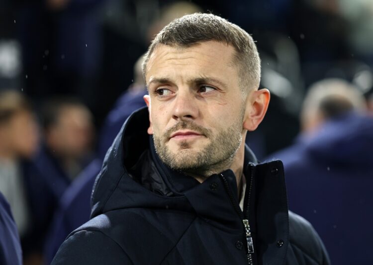 LUTON, ENGLAND: Jack Wilshere, manager of Luton Town before the Emirates FA Cup First Round match between Luton Town and Forest Green Rovers on Oct...