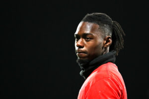 WREXHAM, WALES - OCTOBER 28: Arthur Okonkwo of Wrexham warms up prior to the Carabao Cup Fourth Round match between Wrexham and Cardiff City at Racecourse Ground on October 28, 2025 in Wrexham, Wales. (Photo by Charlotte Tattersall/Getty Images)