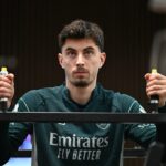 Kai Havertz in training with Arsenal (Photo via Arsenal on Twitter)