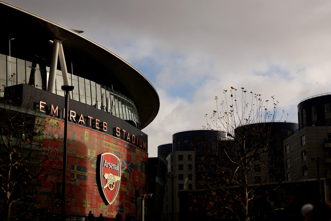 LONDON, ENGLAND - DECEMBER 06: General view outside the stadium prior to the Barclays Women's Super League match between Arsenal and Liverpool at E...