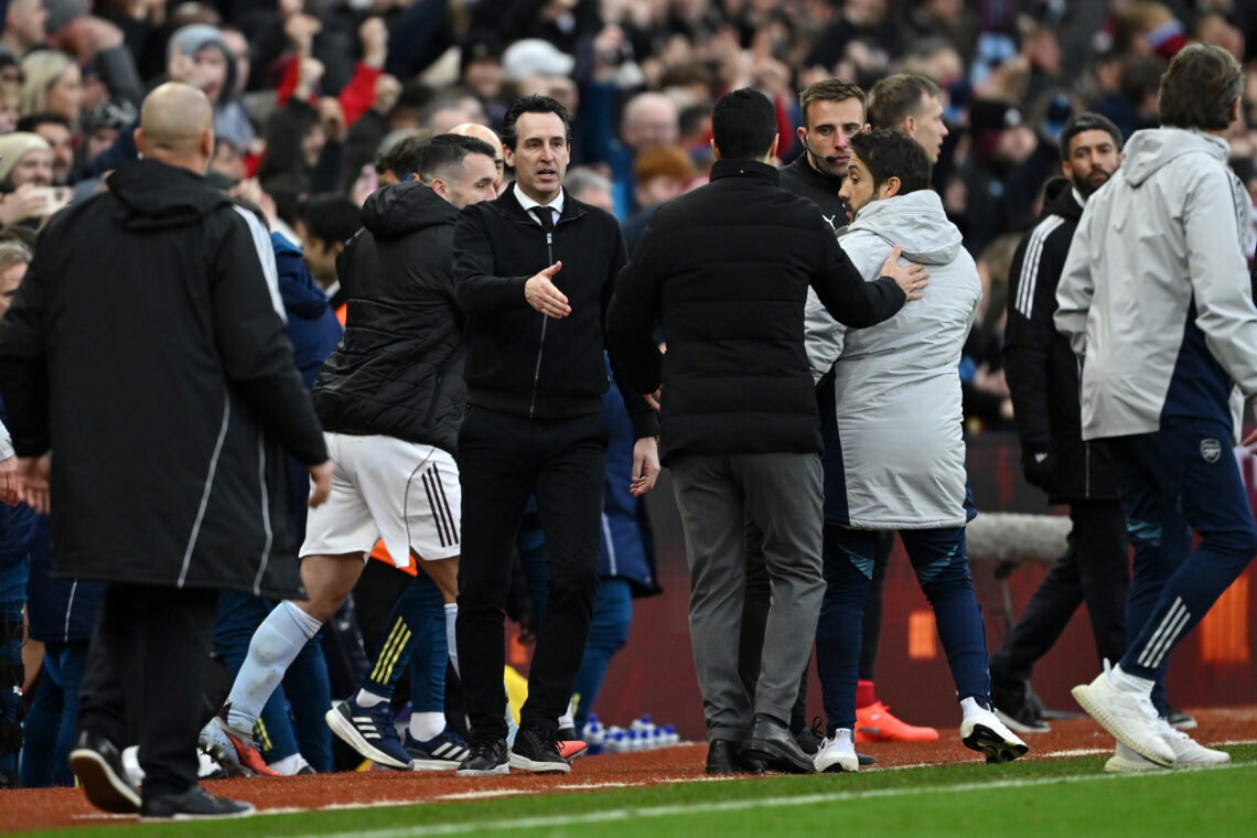 aston villa v arsenal premier league 9