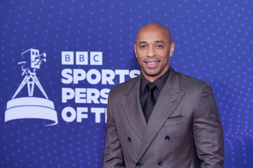 Arsenal legend insists no excuse not to win the Premier League 1 MANCHESTER, ENGLAND: Thierry Henry attends BBC Sports Personality of the Year 2025 at Dock10 Studios on December 18, 2025. (Photo by Dominic Lipins...