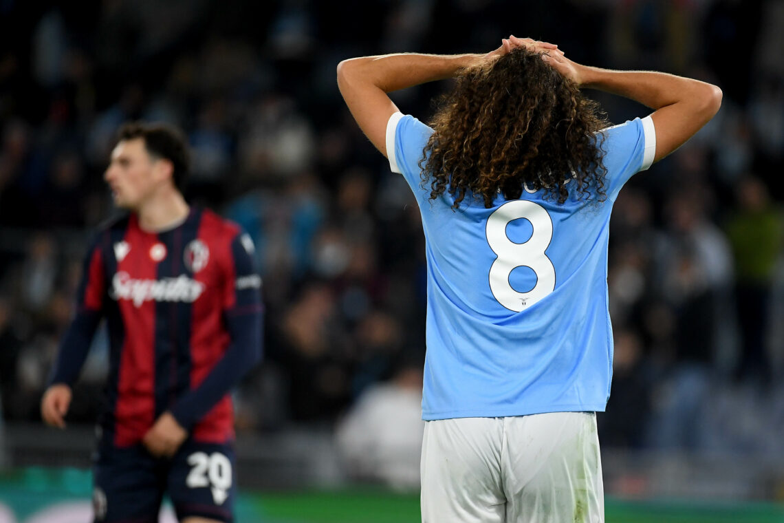 Sunderland open talks for ex-Gunner who had massive falling out with Arteta 1 ROME, ITALY - DECEMBER 07: Matteo Guendouzi of SS Lazio reacts during the Serie A match between SS Lazio and Bologna FC 1909 at Stadio Olimpico on ...