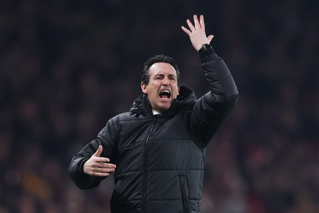 Arsenal get Emery Christmas 6 LONDON, ENGLAND - DECEMBER 30: Unai Emery, Manager of Aston Villa, reacts during the Premier League match between Arsenal and Aston Villa at Emirates Stadium on December 30, 2025 in London, England. (Photo by Julian Finney/Getty Images)