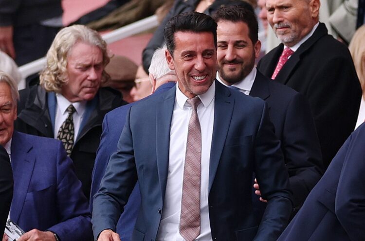 Edu Gaspar, Global Head of Football of Nottingham Forest, looks on prior to the Premier League match between Arsenal and Nottingham Forest at Emira...