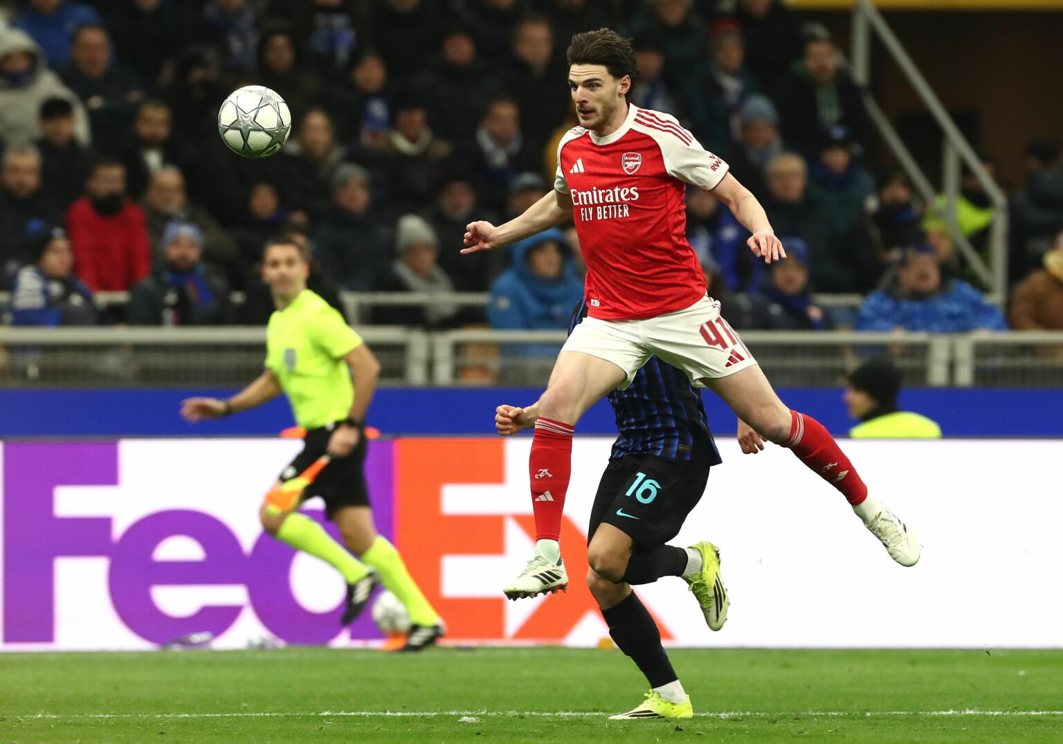 Rice sends message to Arsenal fans after cup final defeat