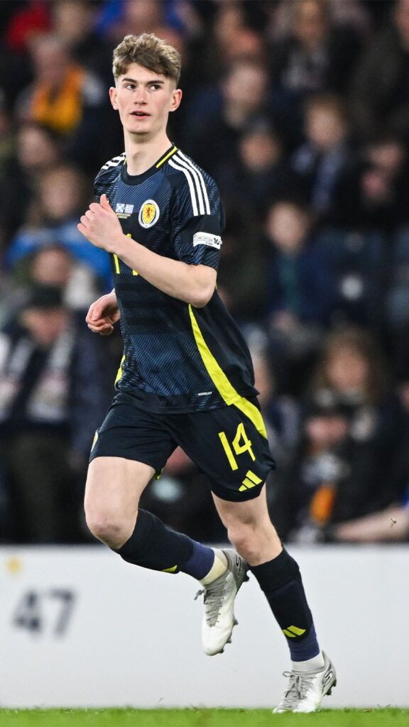 James Wilson with Scotland (Photo via Wilson on Instagram)