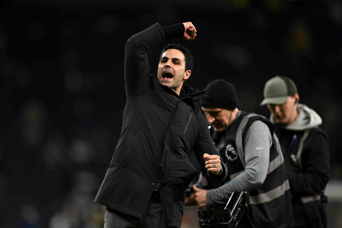 Arsenal prioritise 3 positions for summer signings 1 Mikel Arteta, Manager of Arsenal, celebrates following the team's victory in the Premier League match between Tottenham Hotspur and Arsenal at Tott...