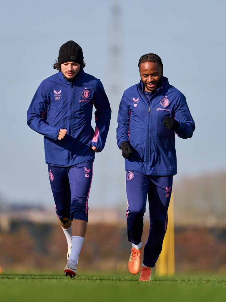 Raheem Sterling with Feyenoord (Photo via Feyenoord)