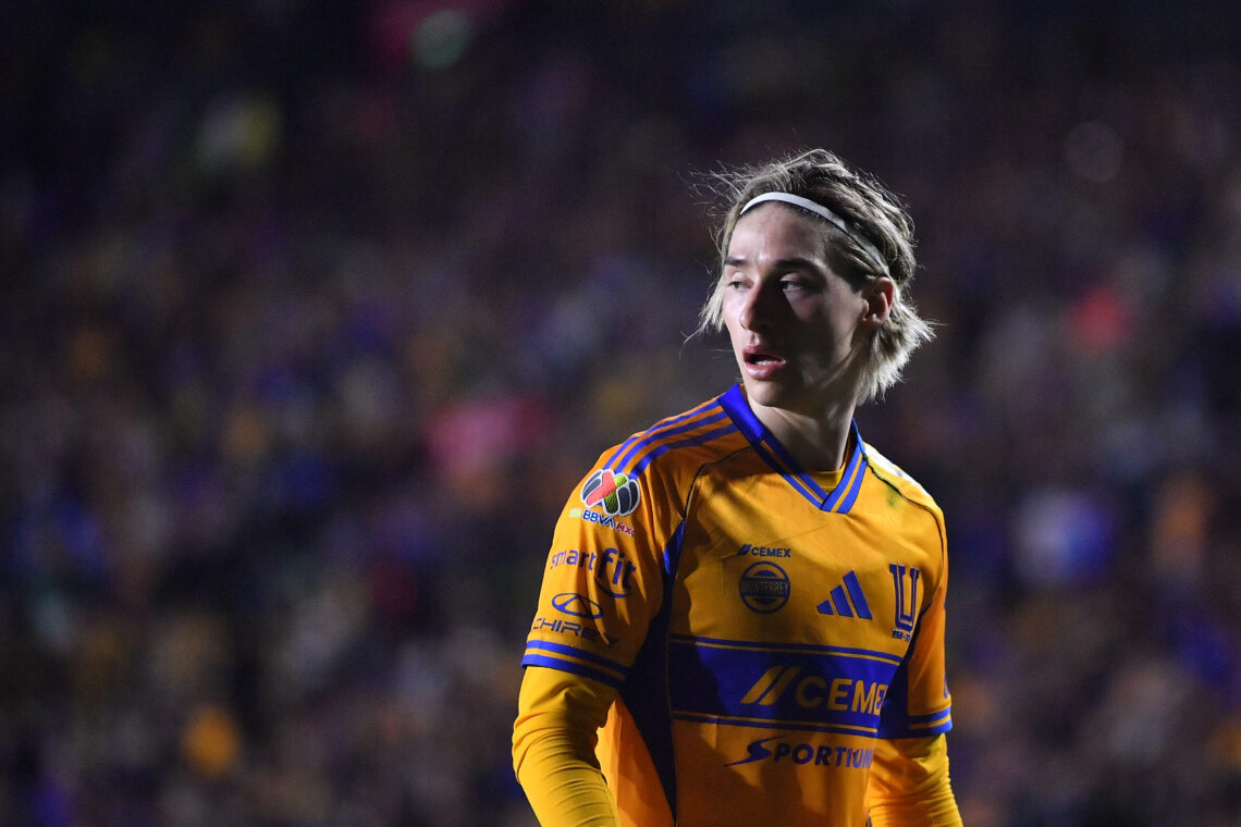 Ex-Arsenal youngster finally makes international decision 1 MONTERREY, MEXICO - FEBRUARY 06: Marcelo Flores of Tigres looks on during the 5th round match between Tigres UANL and Santos Laguna as part of the ...