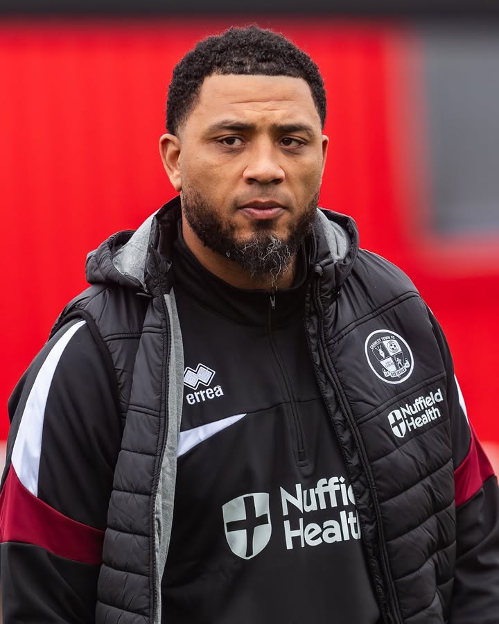 Arsenal youth coach leaves for senior head coach job 1 Colin Kazim-Richards with Crawley Town (Photo via Crawley Town)