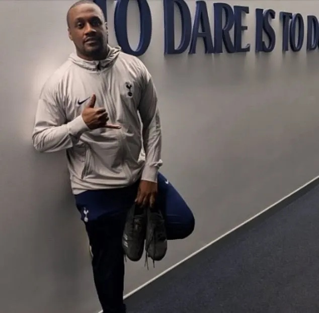Spurs academy scout Neros Coachman following his appointment