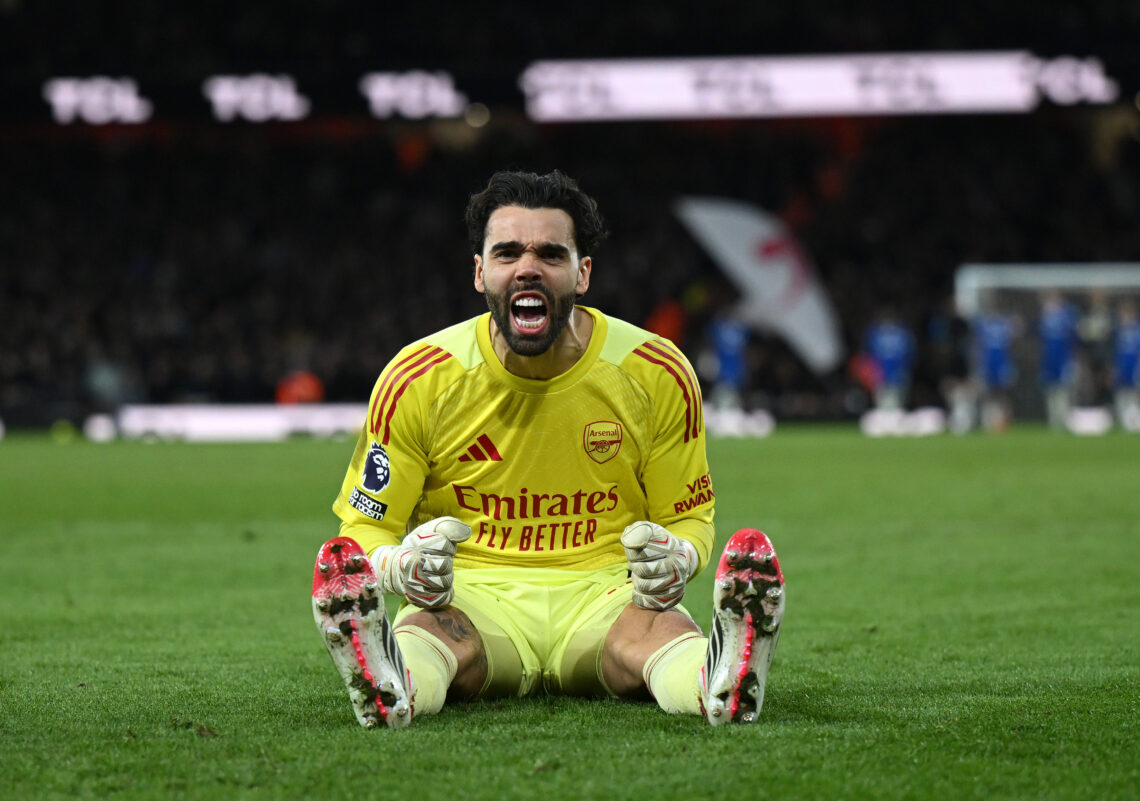 Arsenal starter confirms Bayern tried to sign him 1 LONDON, ENGLAND - MARCH 01: David Raya of Arsenal celebrates during the Premier League match between Arsenal and Chelsea at Emirates Stadium on Mar...