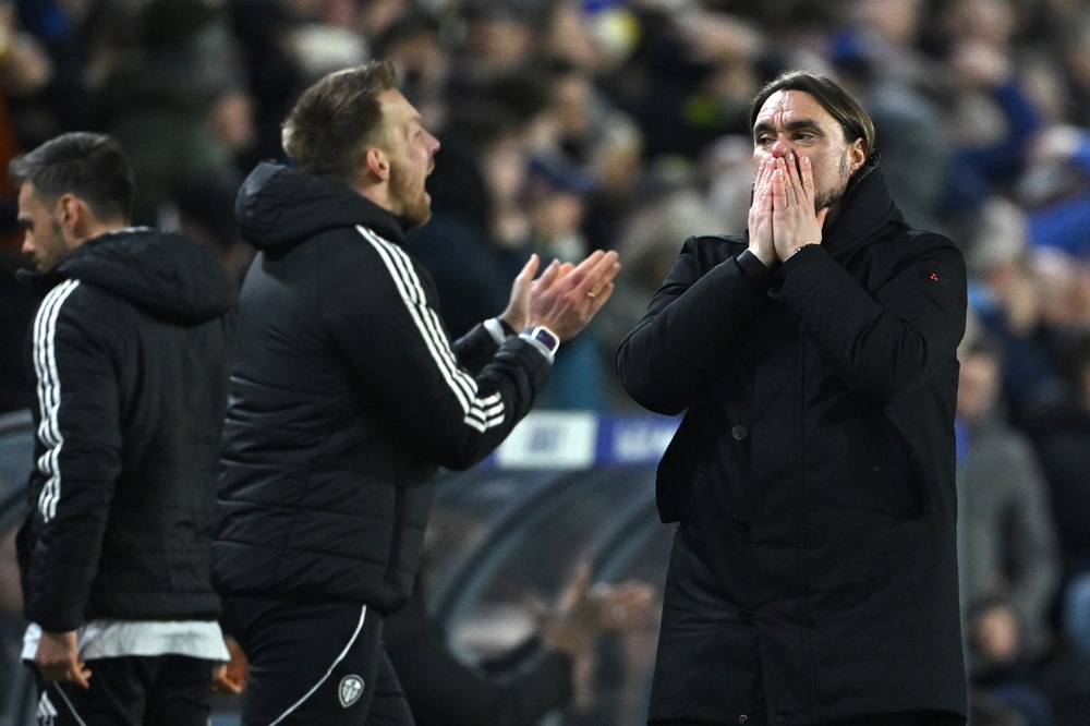 Another manager loses cool over Manchester City officiating 3 Daniel Farke, Manager of Leeds United, reacts on the sideline during the Premier League match between Leeds United and Manchester City at Elland Road on February 28, 2026 in Leeds, England. (Photo by Shaun Botterill/Getty Images)