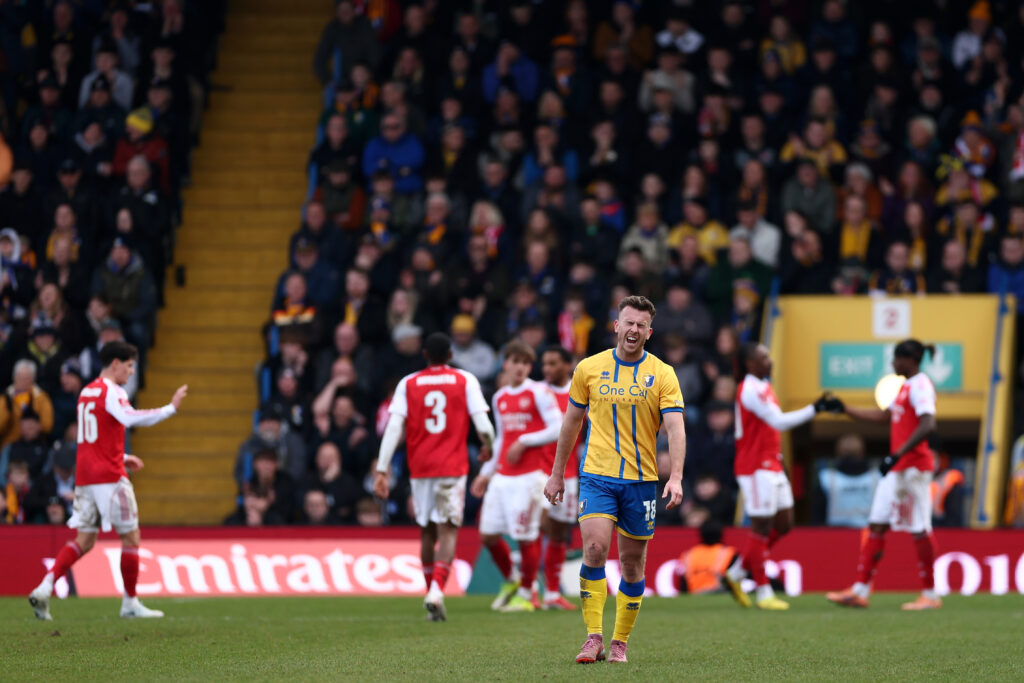 mansfield town v arsenal emirates fa cup fifth round 7