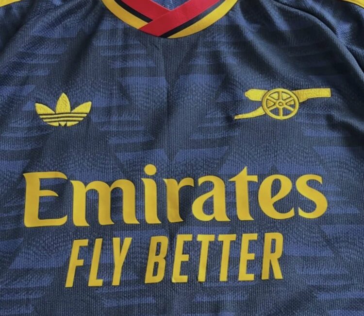 Arsenal away shirt 2026/27 (Photo via Esvaphane.com)