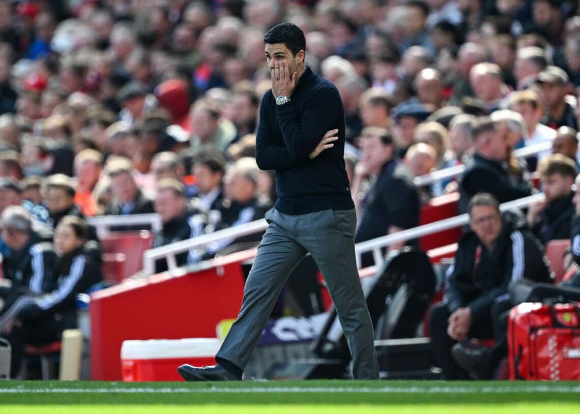 Arteta responds to claims Arsenal players are tired 1 LONDON, ENGLAND - APRIL 11: Mikel Arteta, Manager of Arsenal, reacts during the Premier League match between Arsenal and Bournemouth at Emirates St...