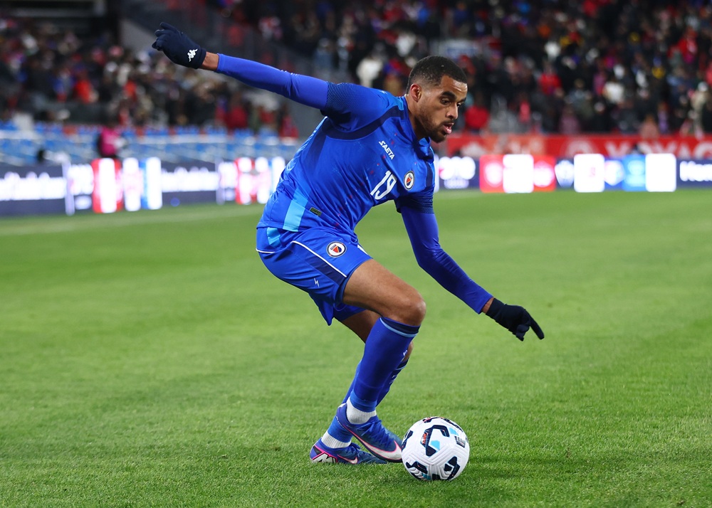 Ex-Arsenal youngster could go to World Cup with Haiti 3 Yassin Fortune #19 of Haiti dribbles the ball during an International Friendly against Tunisia at BMO Field on March 28, 2026 in Toronto, Ontario, Canada. (Photo by Vaughn Ridley/Getty Images)