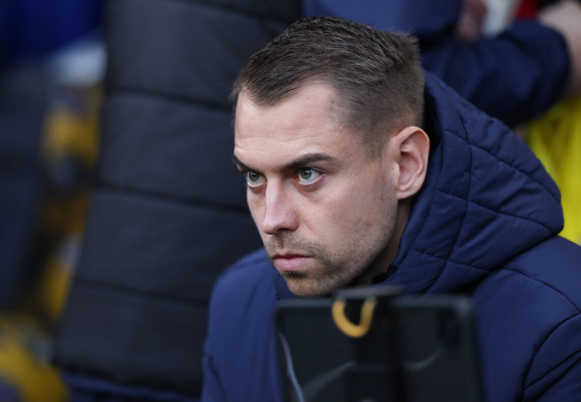 LONDON, ENGLAND - NOVEMBER 29: Tonda Eckert Interim manager of Southampton during the Sky Bet Championship match between Millwall and Southampton a...