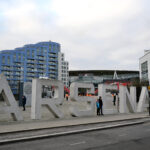 General view outside the stadium prior to the Emirates FA Cup Third Round match between Arsenal and Liverpool at Emirates Stadium on January 07, 2024