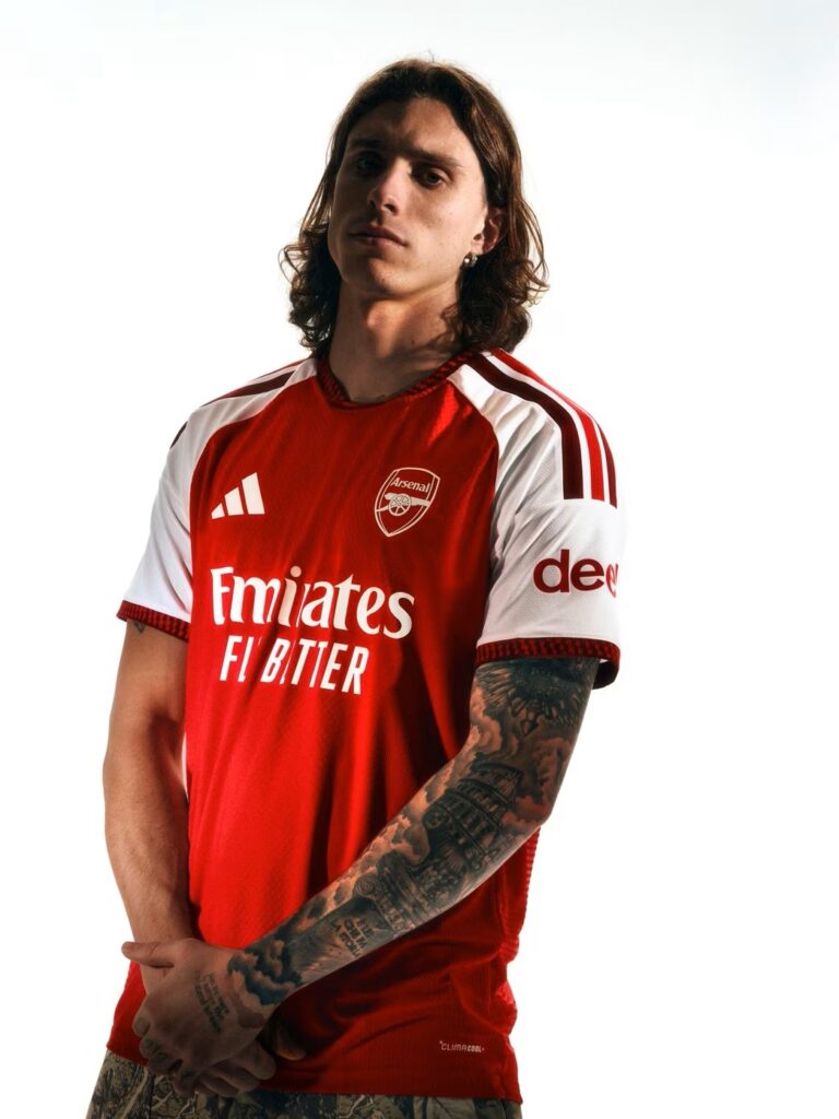 Arsenal 2026/27 home kit (Photo via Arsenal.com)
