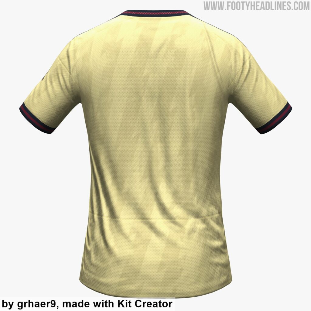 Arsenal 2026/27 third kit leak (Image via FootyHeadlines.com)