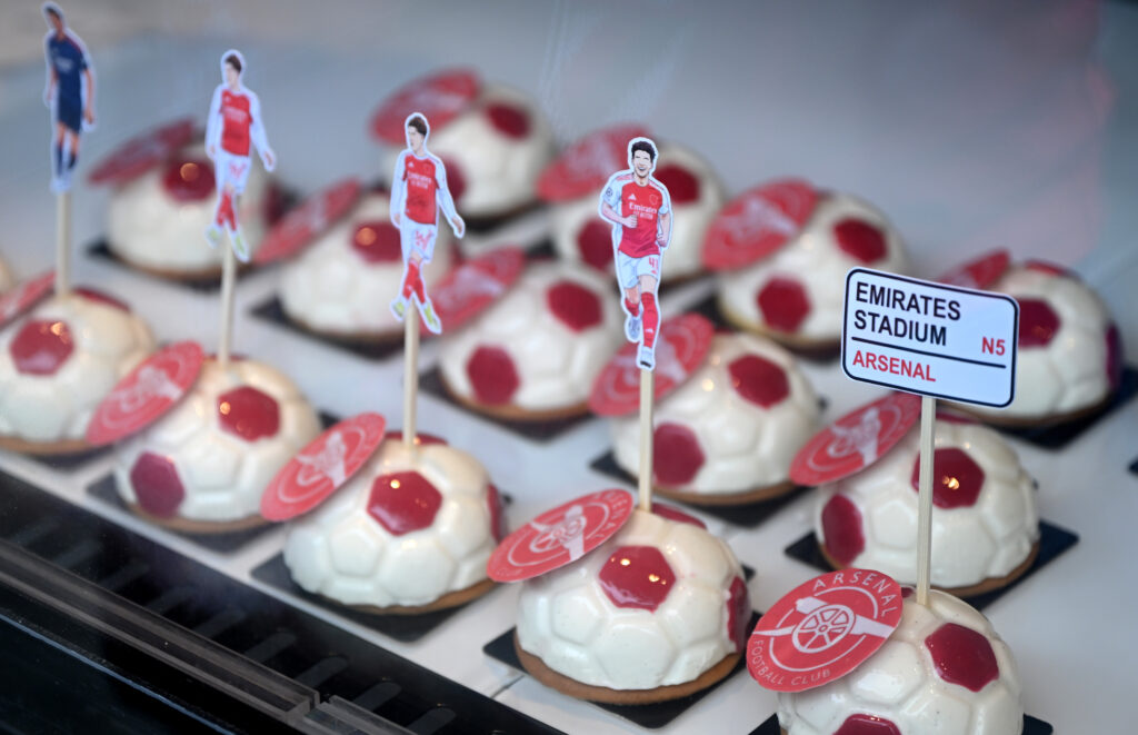 Arsenal parade: All the details, photos, video 9 ISLINGTON, ENGLAND - MAY 31: A detailed view of Arsenal decorated chocolate footballs prior to the Arsenal trophy parade on May 31, 2026 in Islington, England. Arsenal clinched their first Premier League title in 22 years earlier this month. (Photo by Leon Neal/Getty Images)