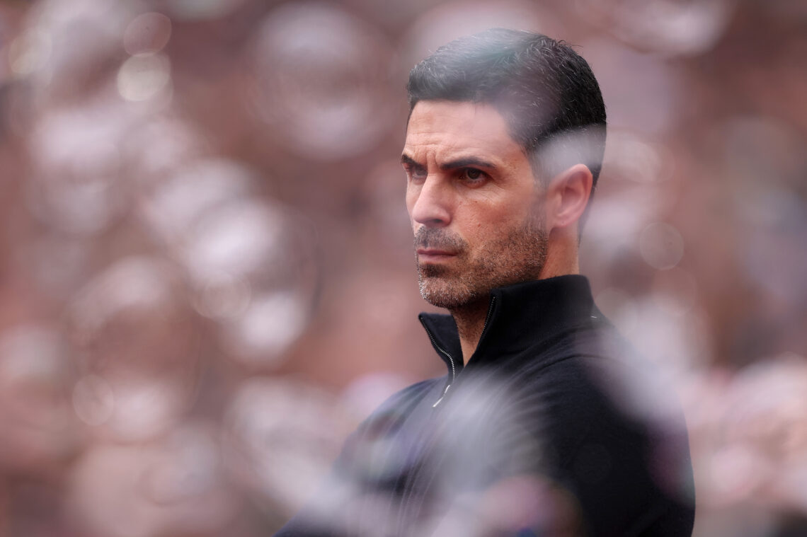 Arsenal focus on Burnley as Arteta eyes final home step 1 Mikel Arteta, Manager of Arsenal during the Premier League match between West Ham United and Arsenal at London Stadium on May 10, 2026 in London, E...