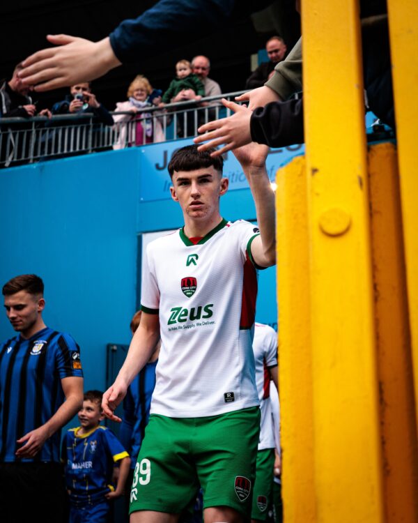 Cillian Murphy with Cork City (Photo via Cork City FC)