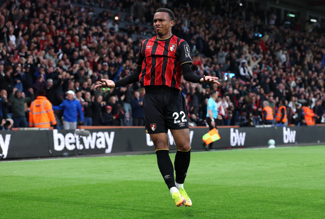 2 forwards to monitor for Arsenal's January transfer window 1 Eli Junior Kroupi of AFC Bournemouth celebrates scoring his team's first goal during the Premier League match between Bournemouth and Manchester Ci...