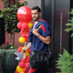 JUNE 19: Mikel Merino #6 of Spain walks to the bus to head to Atlanta at Embassy Suites by Hilton Chattanooga Downtown during the training at Baylor School on June 19