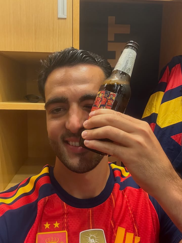 Arsenal star mocked over World Cup final black eye 2 Mikel Merino on Instagram