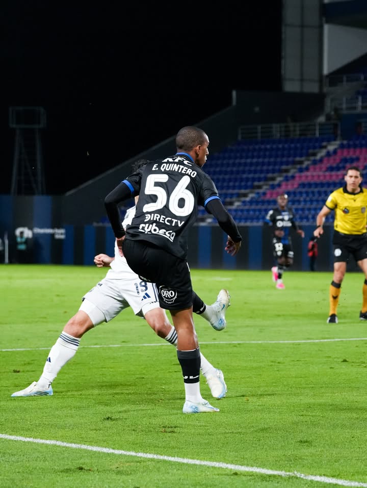Edwin Quintero playing for Independiente del Valle (Photo via Quintero on Instagram)