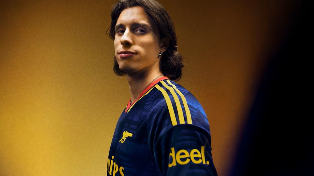 Arsenal's new 2026/27 away kit (Photo via Arsenal.com)