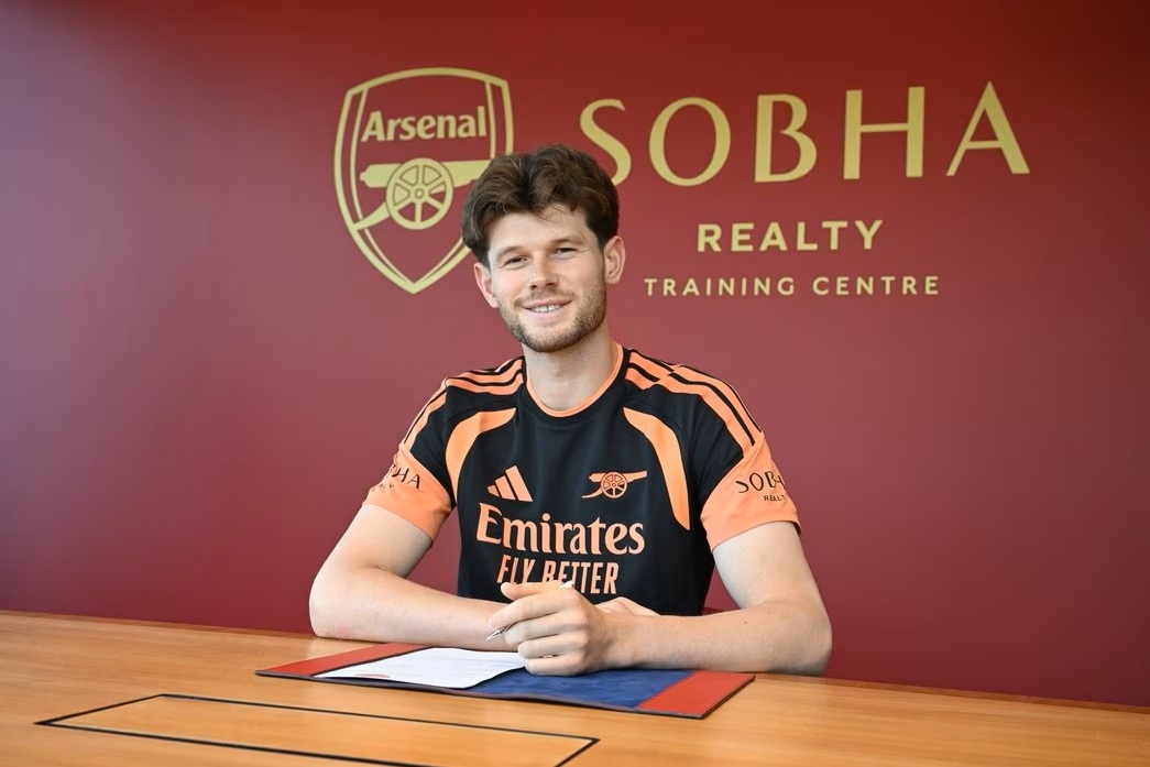 Arsenal's new signing only agreed initial 2-year deal 1 Illan Meslier signing for Arsenal (Photo via Arsenal.com)