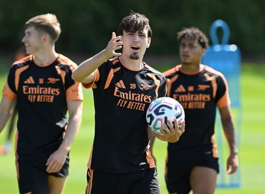 What we learned from the Arsenal u21s' pre-season return 4 Louie Copley in pre-season training with the Arsenal u21s (Photo via Arsenal.com)