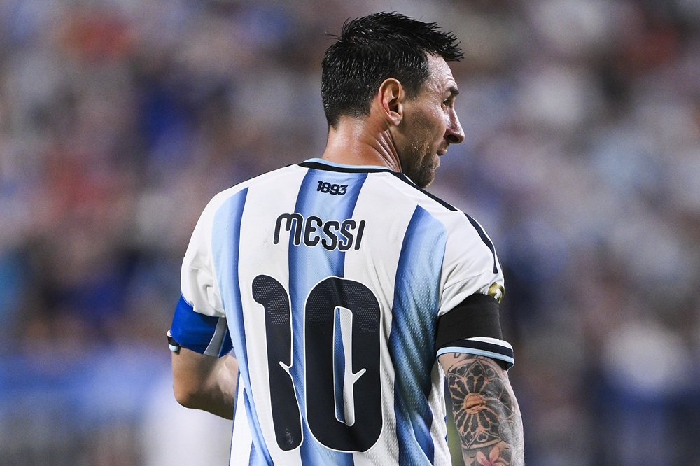 Lionel Messi to face Arsenal quartet for the 1st time 2 Lionel Messi #10 of Argentina runs with the ball during the FIFA World Cup 2026 Quarter Final match between Argentina and Switzerland at Kansas City Stadium on July 11, 2026 in Kansas City, Missouri. (Photo by David Ramos/Getty Images)