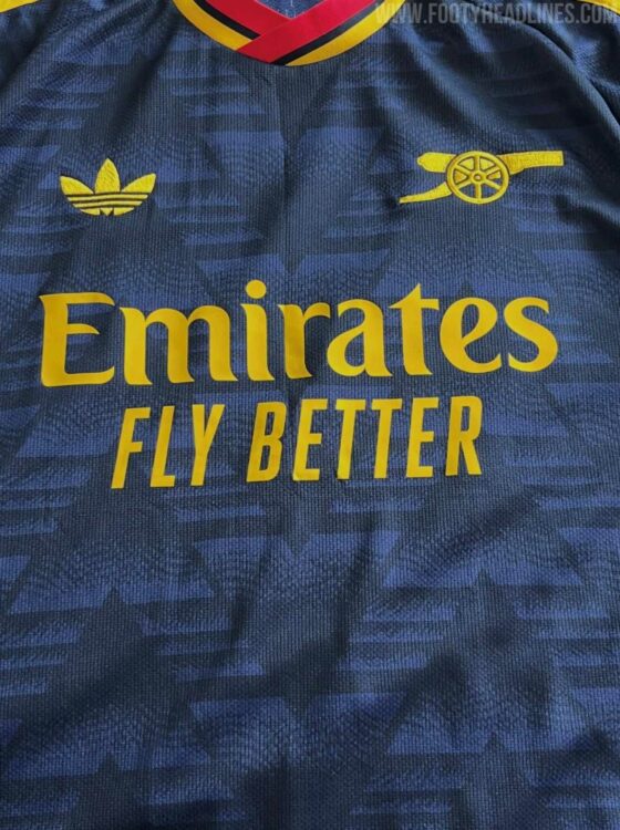 Arsenal away kit 2026/27 (Photos via FootyHeadlines.com)