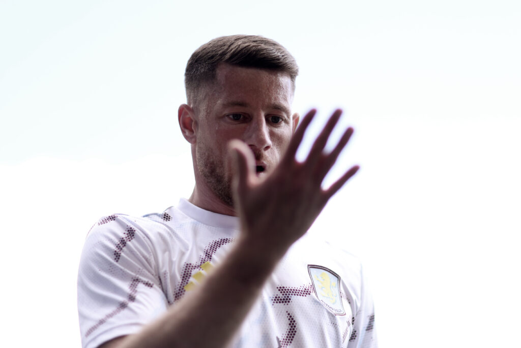 Ross Barkley of Aston Villa during the Premier League match between Burnley and Aston Villa at Turf Moor on May 10, 2026 in Burnley