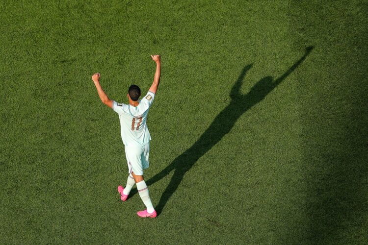 William Saliba #17 of France applauds fans after the team's 2-0 victory in during the FIFA World Cup 2026 Quarter Final match between France and Mo...