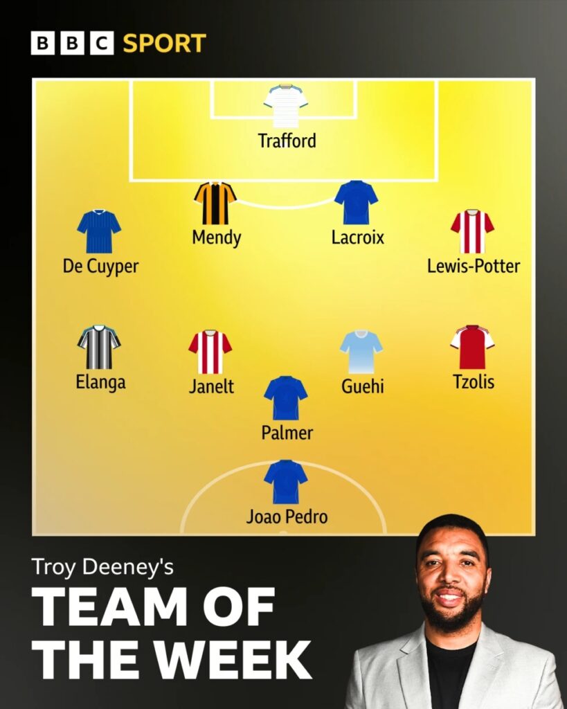 The BBC's Team of the Week for Matchday 1 of 2026/27