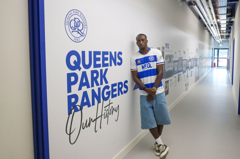 Former Arsenal midfielder joins QPR 1 Glen Kamara signing for QPR (Photo via QPR.co.uk)
