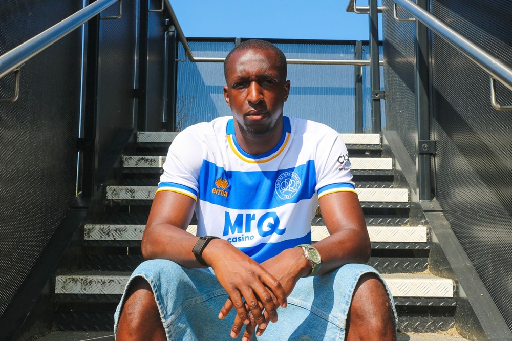 Former Arsenal midfielder joins QPR 3 Glen Kamara signing for QPR (Photo via QPR.co.uk)