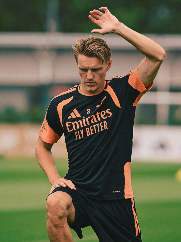 Another Arsenal World Cup international returns to training 3 Martin Odegaard in training with Arsenal (Photo via Arsenal.com)