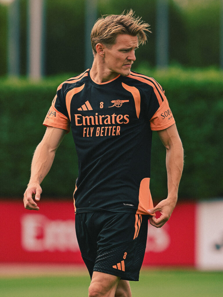 Another Arsenal World Cup international returns to training 2 Martin Odegaard in training with Arsenal (Photo via Arsenal.com)