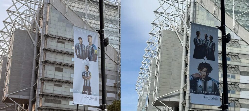 Newcastle banners